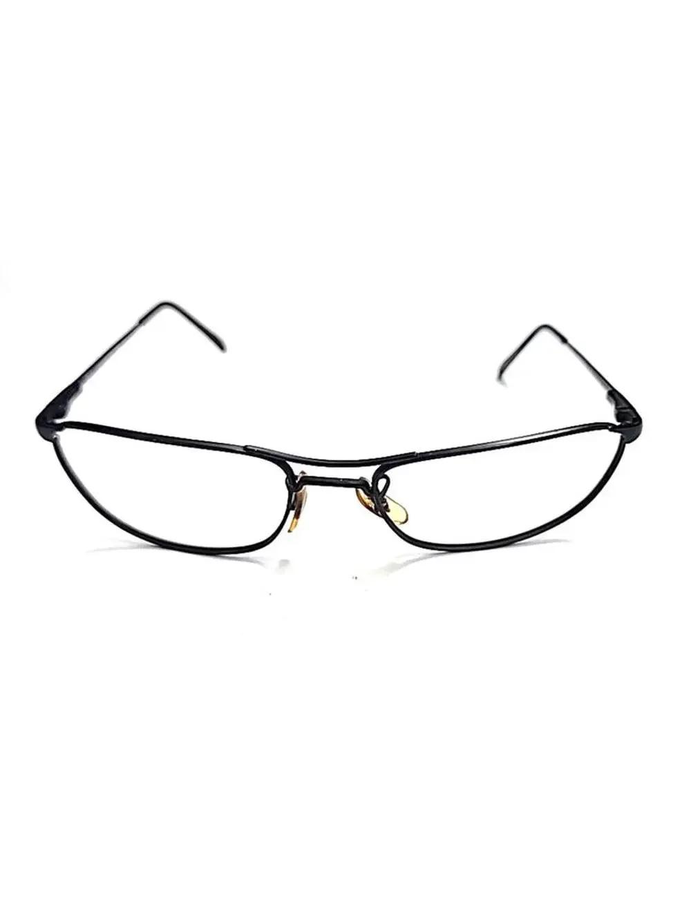 Ray Ban RB3132 006 BLACK Metal Square Sunglasses Frame 56-18 READ